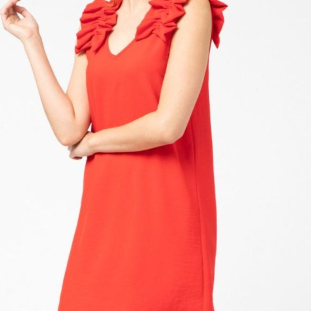 Getaway Ruffle Dress - Picture 3 of 4